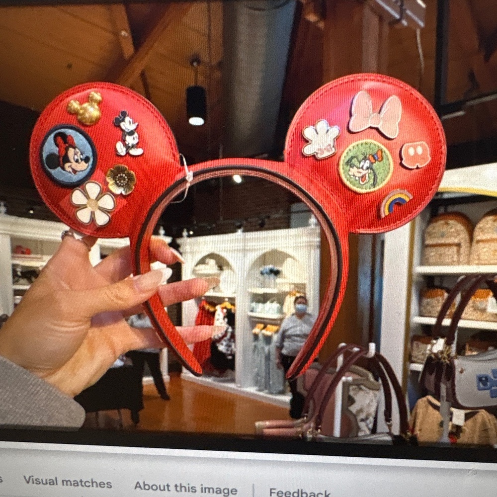 ISO RED MICKEY EARS